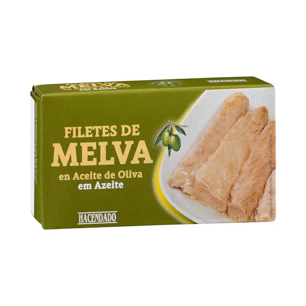 Filetes de melva en aceite de oliva Hacendado mercadona