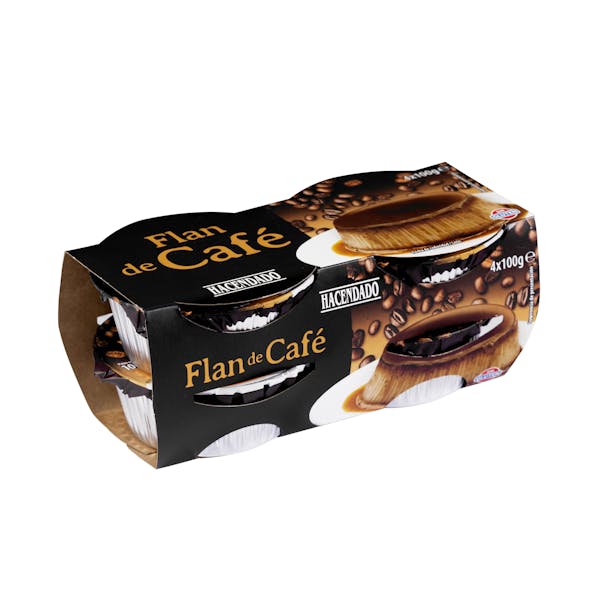 Flan de café Hacendado mercadona