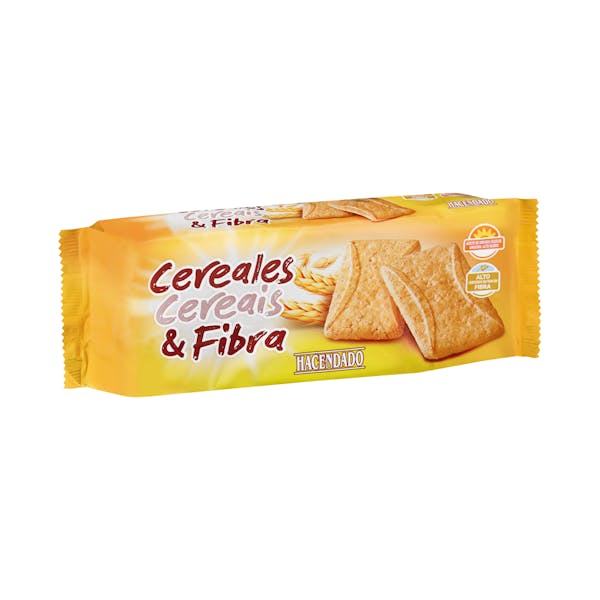 Galletas Cereales & fibra Hacendado mercadona