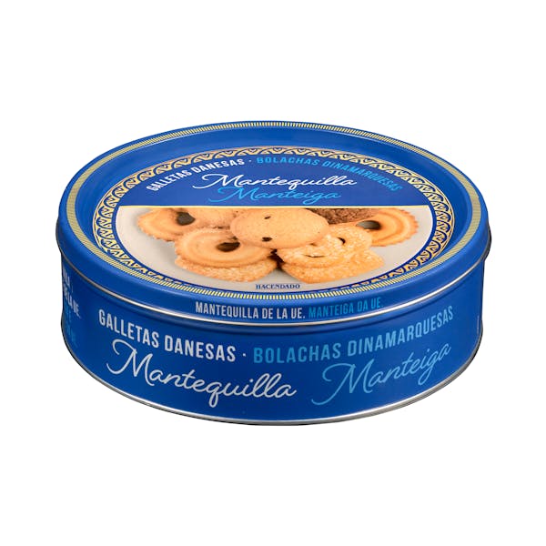 Galletas de mantequilla y chocolate Hacendado mercadona