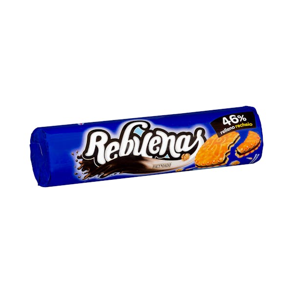 Galletas rebuenas Hacendado rellenas de chocolate mercadona