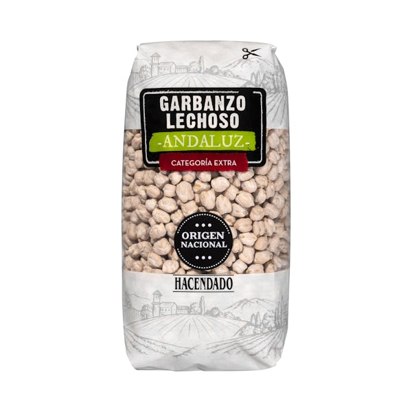 Garbanzo lechoso andaluz Hacendado mercadona