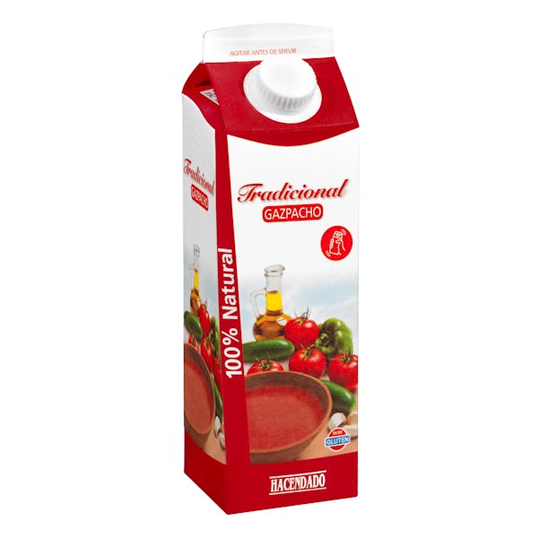 Gazpacho tradicional Hacendado mercadona