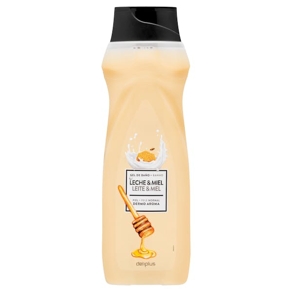 Gel de baño leche & miel Deliplus piel normal mercadona