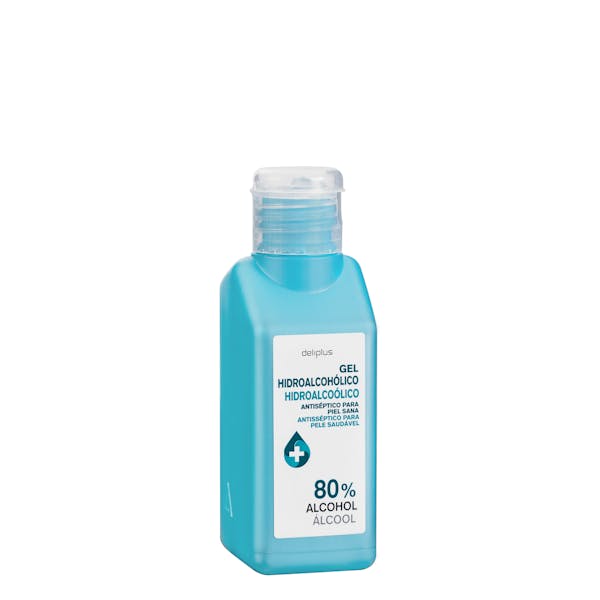 Gel de manos hidroalcohólico 80% alcohol Deliplus antiséptico sin aclarado mercadona