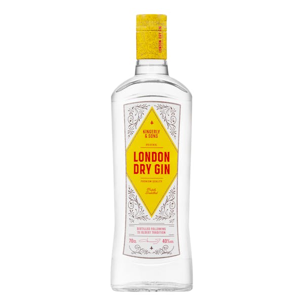 Ginebra London Dry Gin Kingerly & Sons mercadona