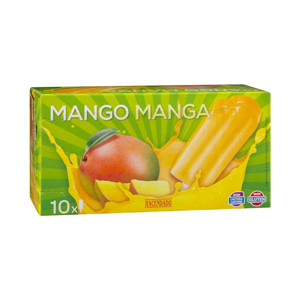 Helado sorbete de mango Hacendado mercadona