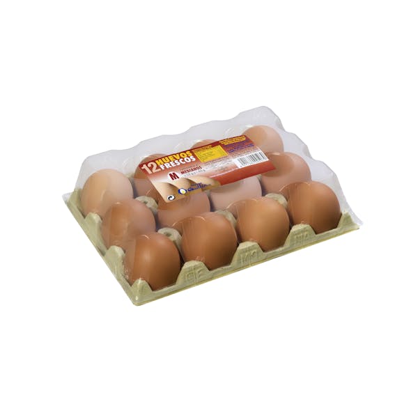 Huevos medianos M mercadona