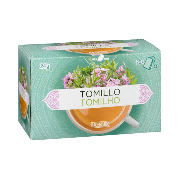 Infusión Tomillo Hacendado mercadona