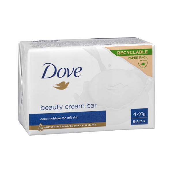 Jabón de manos en pastilla Beauty Cream Bar Dove mercadona