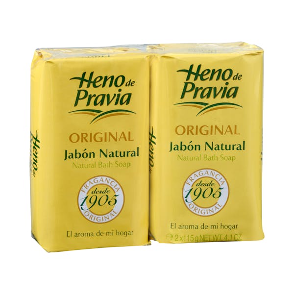Jabón de manos en pastilla natural original Heno de Pravia mercadona