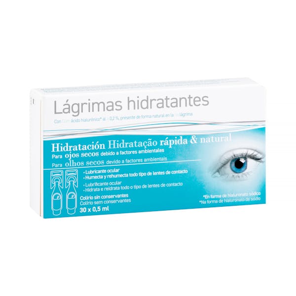 Lágrimas hidratantes para ojos secos mercadona