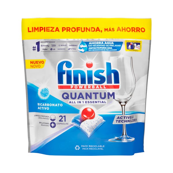 Lavavajillas Quantum Essential Finish en pastillas mercadona