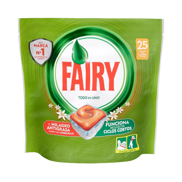 Lavavajillas Todo en 1 Fairy en pastillas mercadona