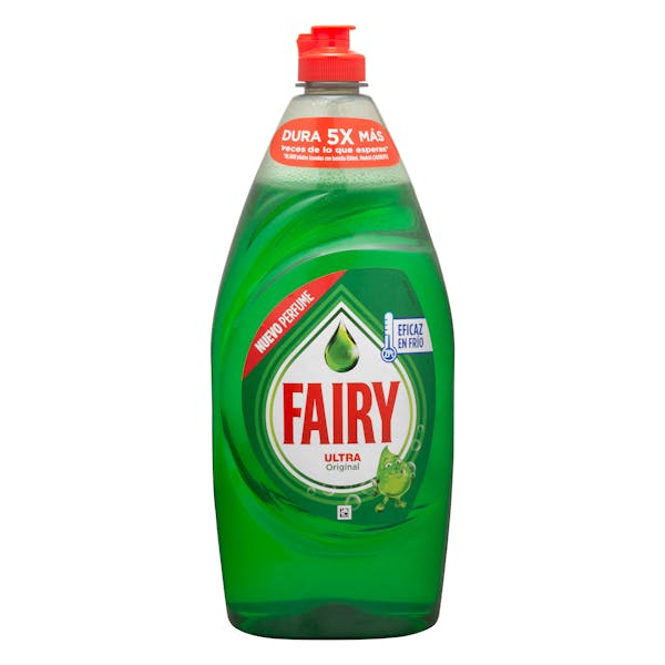 Lavavajillas Ultra Original Fairy líquido mercadona