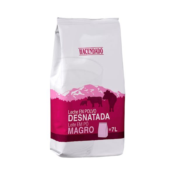 Leche en polvo desnatada mercadona