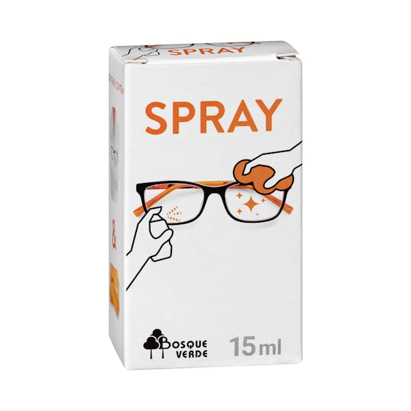 Limpiagafas Spray con gamuza Bosque Verde mercadona