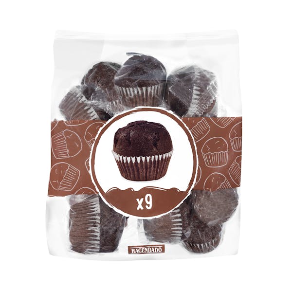 Magdalenas al cacao Hacendado mercadona