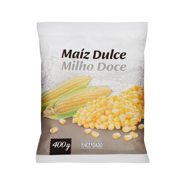 Maíz dulce Hacendado ultracongelado mercadona