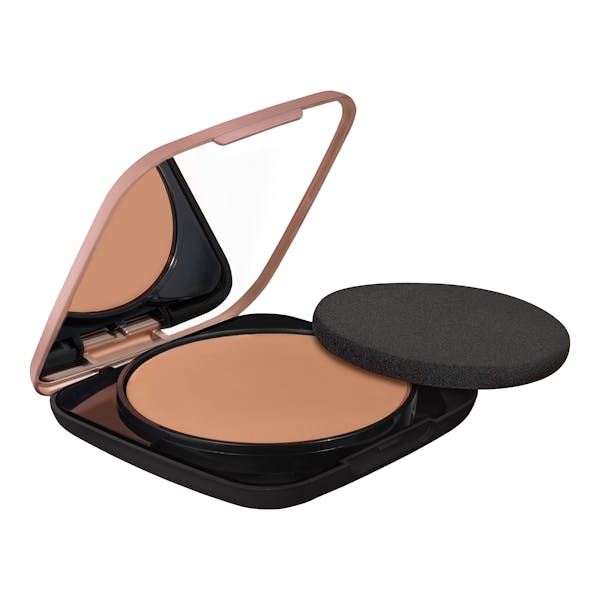 Maquillaje base Compacta Deliplus 03 beige dorado mercadona