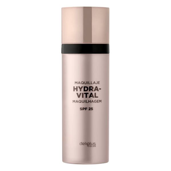 Maquillaje fluido Hydra-Vital Deliplus 02 beige rosado mercadona