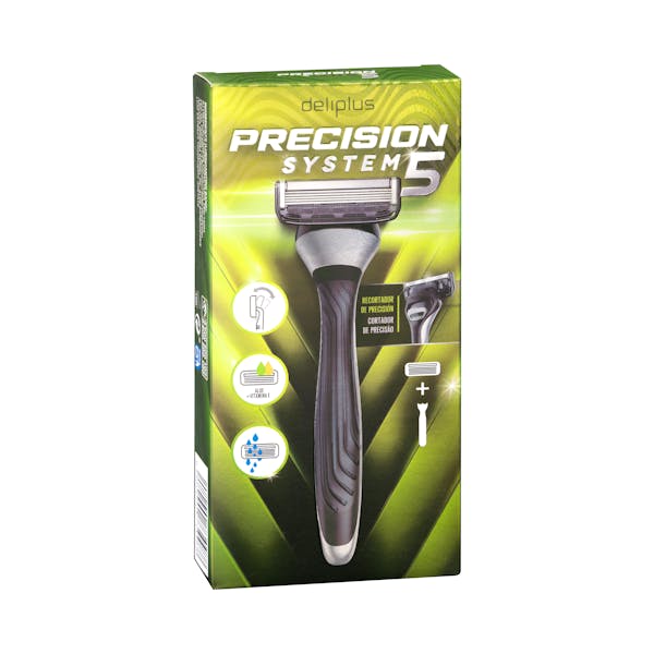Maquinilla de afeitar recargable Deliplus Precision System 5 hojas mercadona