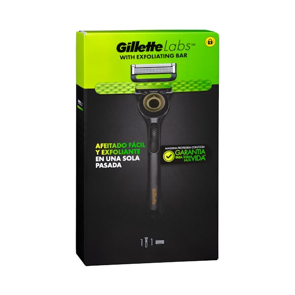 Maquinilla de afeitar recargable Gillette Labs 5 hojas mercadona