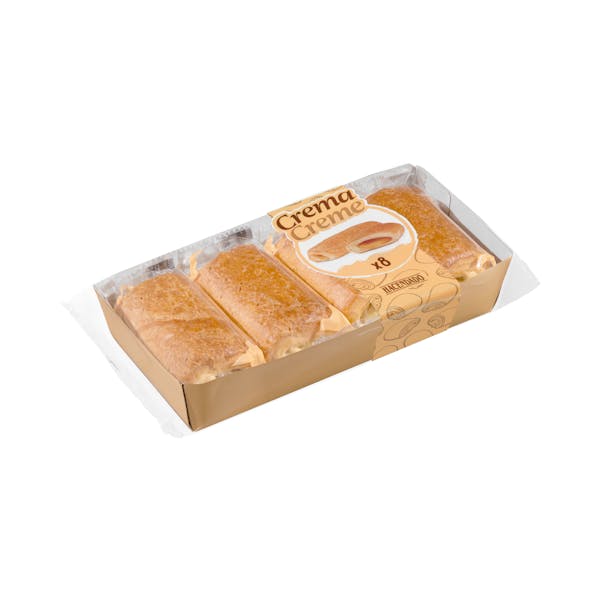 Napolitanas con relleno sabor crema Hacendado mercadona