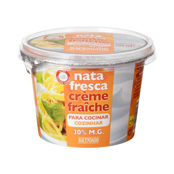 Nata fresca para cocinar Hacendado mercadona