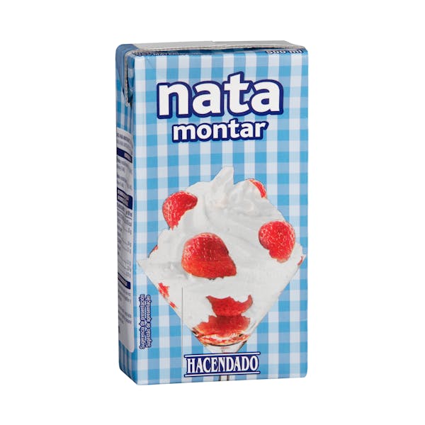 Nata para montar Hacendado mercadona