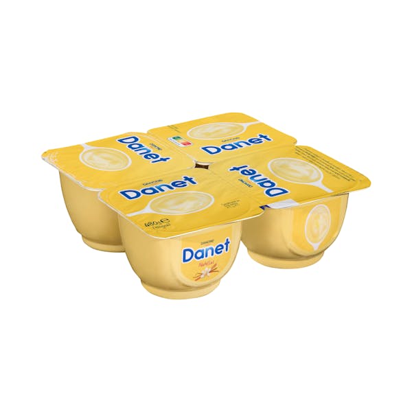 Natillas de vainilla Danet mercadona