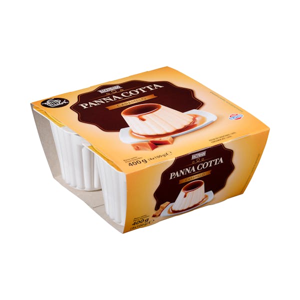 Panna Cotta con caramelo Hacendado mercadona