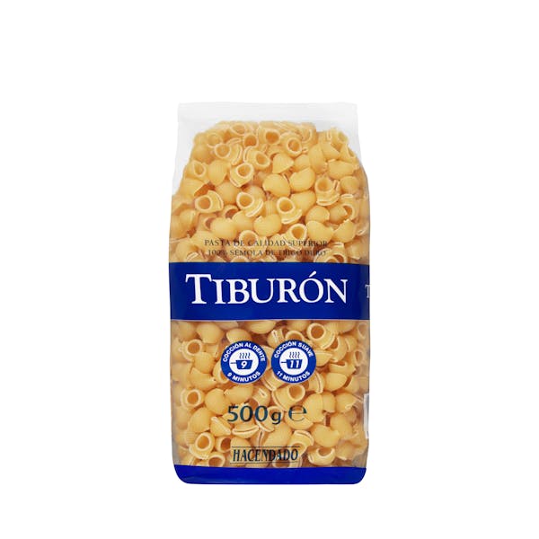 Pasta tiburón Hacendado mercadona