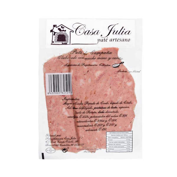 Paté de cerdo campaña Casa Julia mercadona