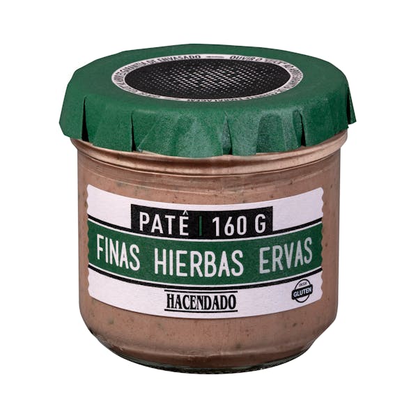 Paté de cerdo con finas hierbas Hacendado mercadona