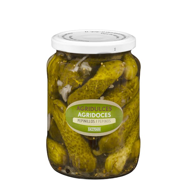 Pepinillos agridulces Hacendado mercadona