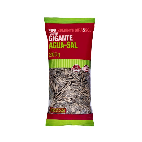 Pipas girasol tostadas Hacendado gigante aguasal mercadona
