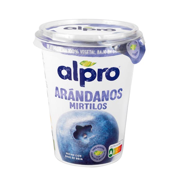 Postre de soja sabor arándanos Alpro mercadona