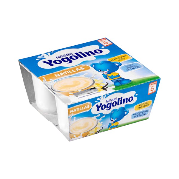 Postre lácteo infantil de natillas Yogolino +6 meses mercadona