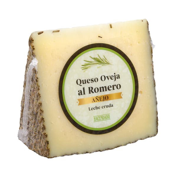 Queso añejo de oveja al romero Hacendado mercadona