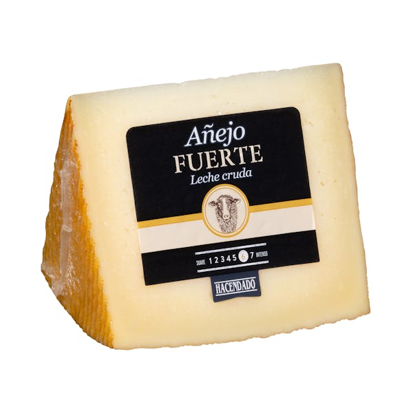 Queso añejo fuerte de oveja Hacendado mercadona