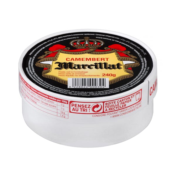 Queso camembert de vaca Marcillat mercadona