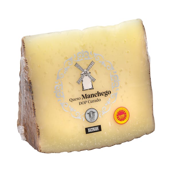 Queso curado DOP manchego de oveja Hacendado mercadona