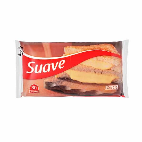Queso lonchas fundido suave mezcla Hacendado mercadona