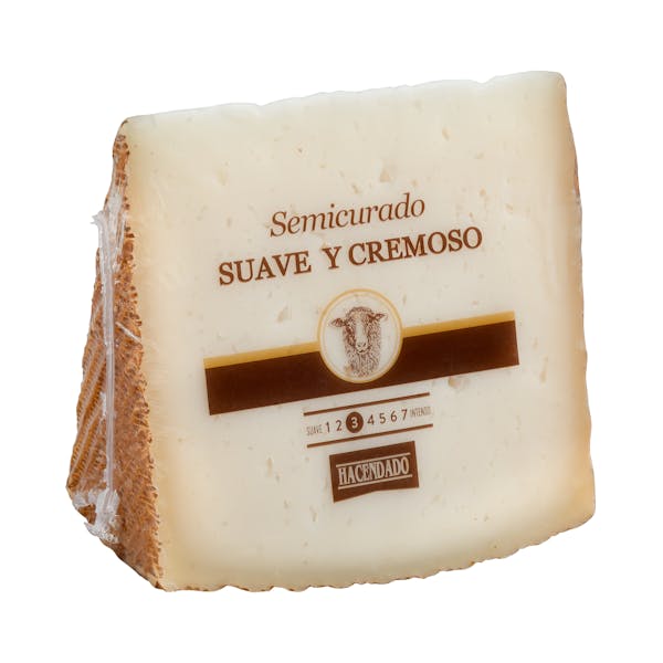 Queso semicurado de oveja Hacendado mercadona