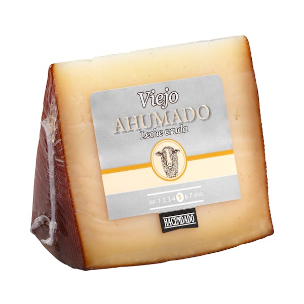 Queso viejo ahumado de oveja Hacendado mercadona