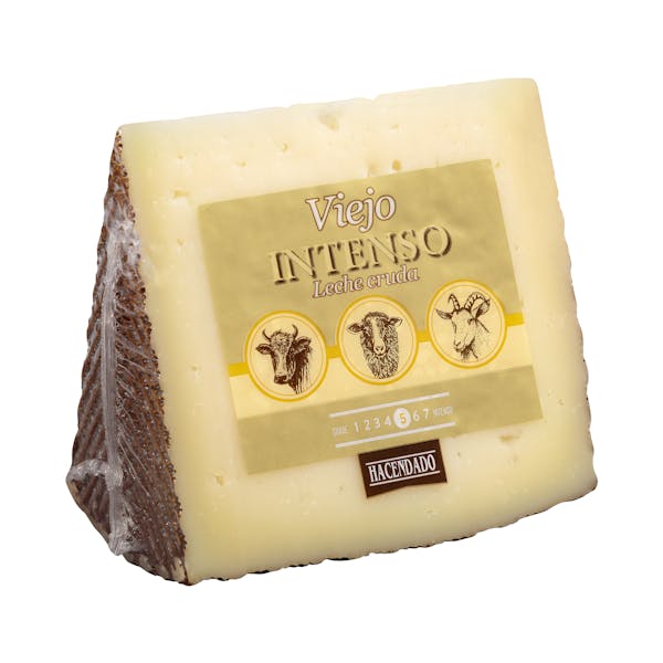 Queso viejo intenso mezcla Hacendado mercadona