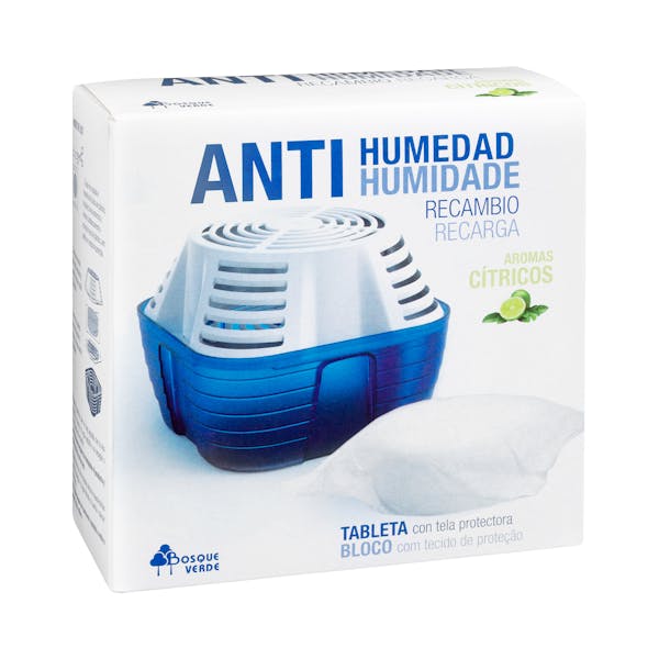 Recambio antihumedad con aromas cítricos Bosque Verde mercadona
