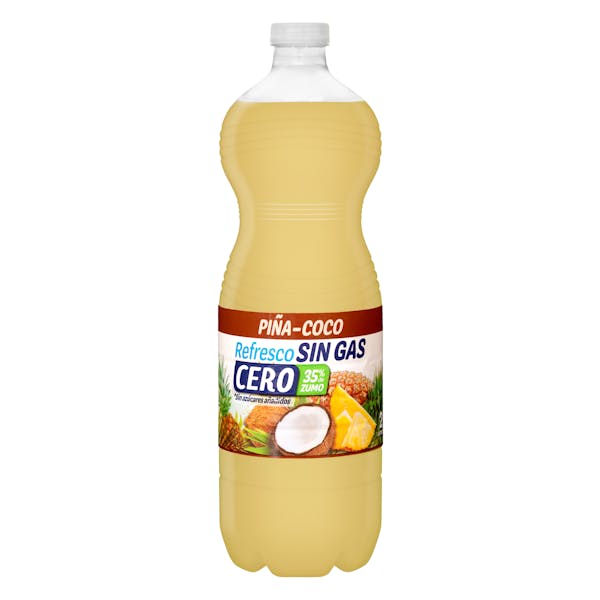 Refresco piña-coco Gold Spring cero sin gas mercadona