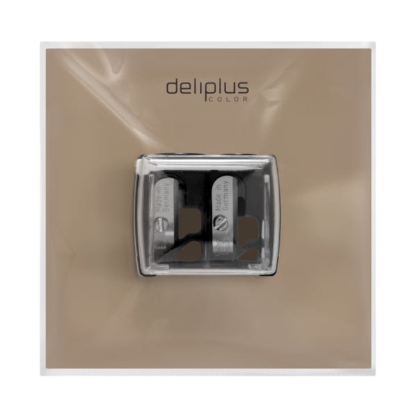 Sacapuntas doble Deliplus lápiz fino y grueso mercadona